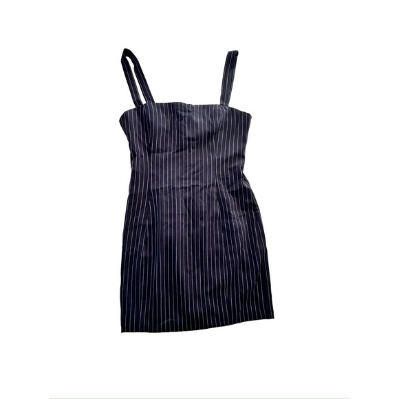Princess Polly Dresses & Skirts - NWT Princess Polly Joni Navy Stripped Mini Dress Size 4 Small